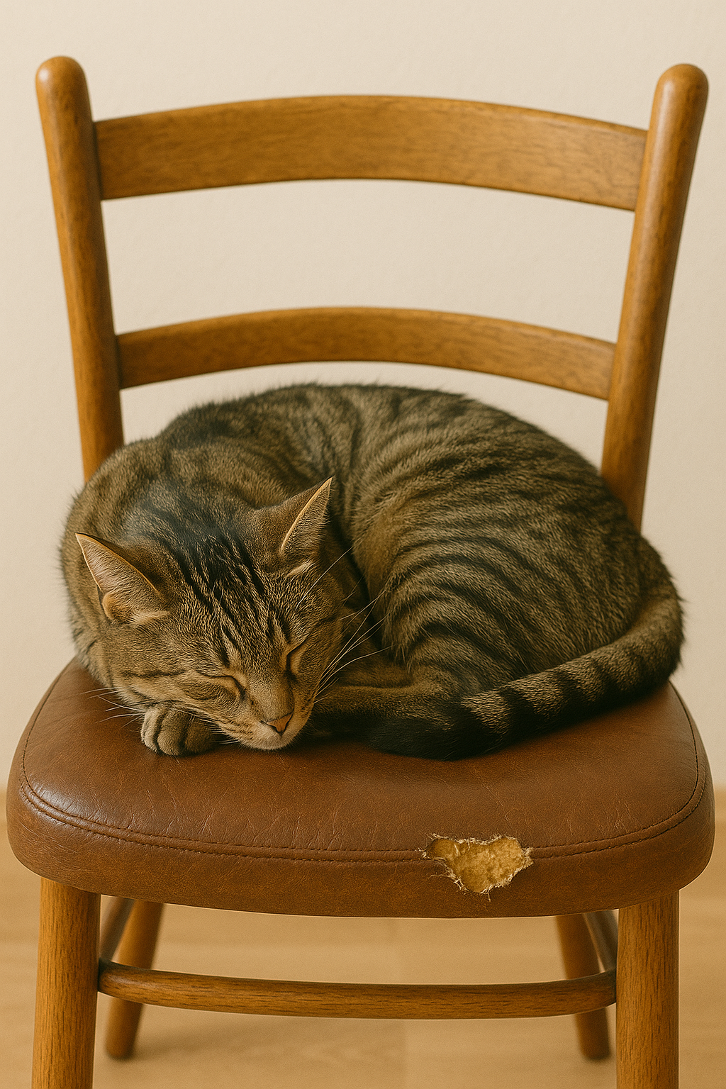 愛着ある椅子だから、諦めたくない。