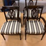 家庭用アームチェアの張替え