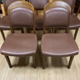 家庭用ダイニングチェアの張替え