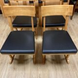 家庭用ダイニングチェアの張替え