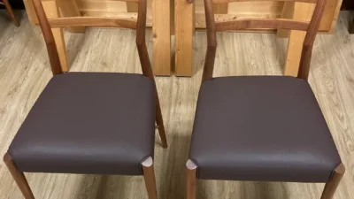 ダイニングチェア 座面張替え|滋賀県