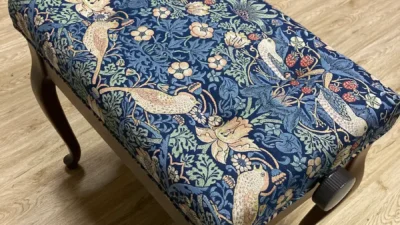 ピアノ椅子張替え|滋賀県